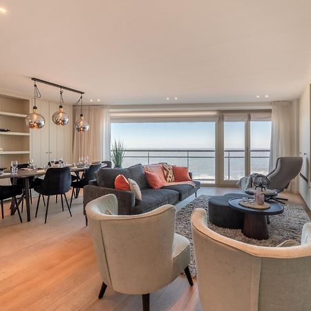 7E Verdiep Appartement Op De Zeedijk In Knokke Voor Max 6 Personen Kültér fotó