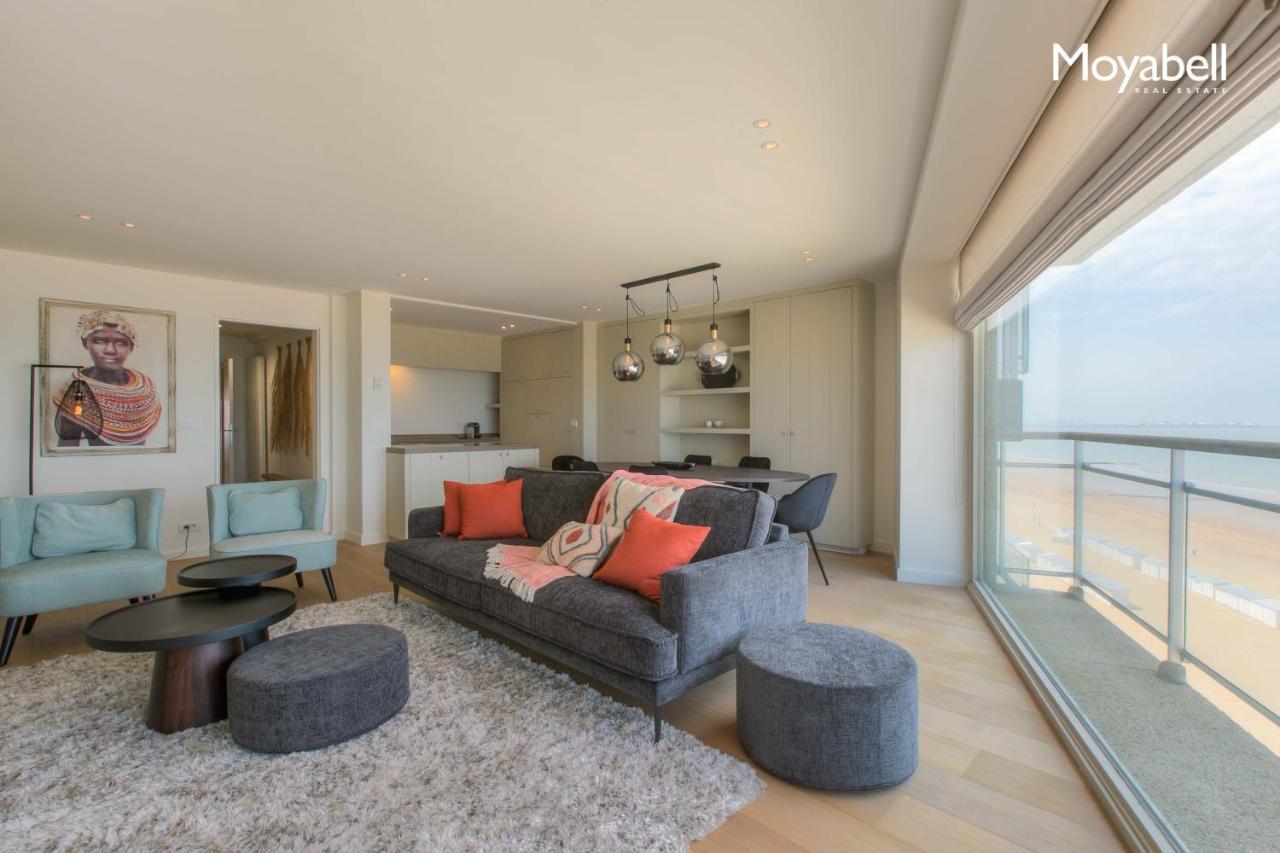 7E Verdiep Appartement Op De Zeedijk In Knokke Voor Max 6 Personen Kültér fotó