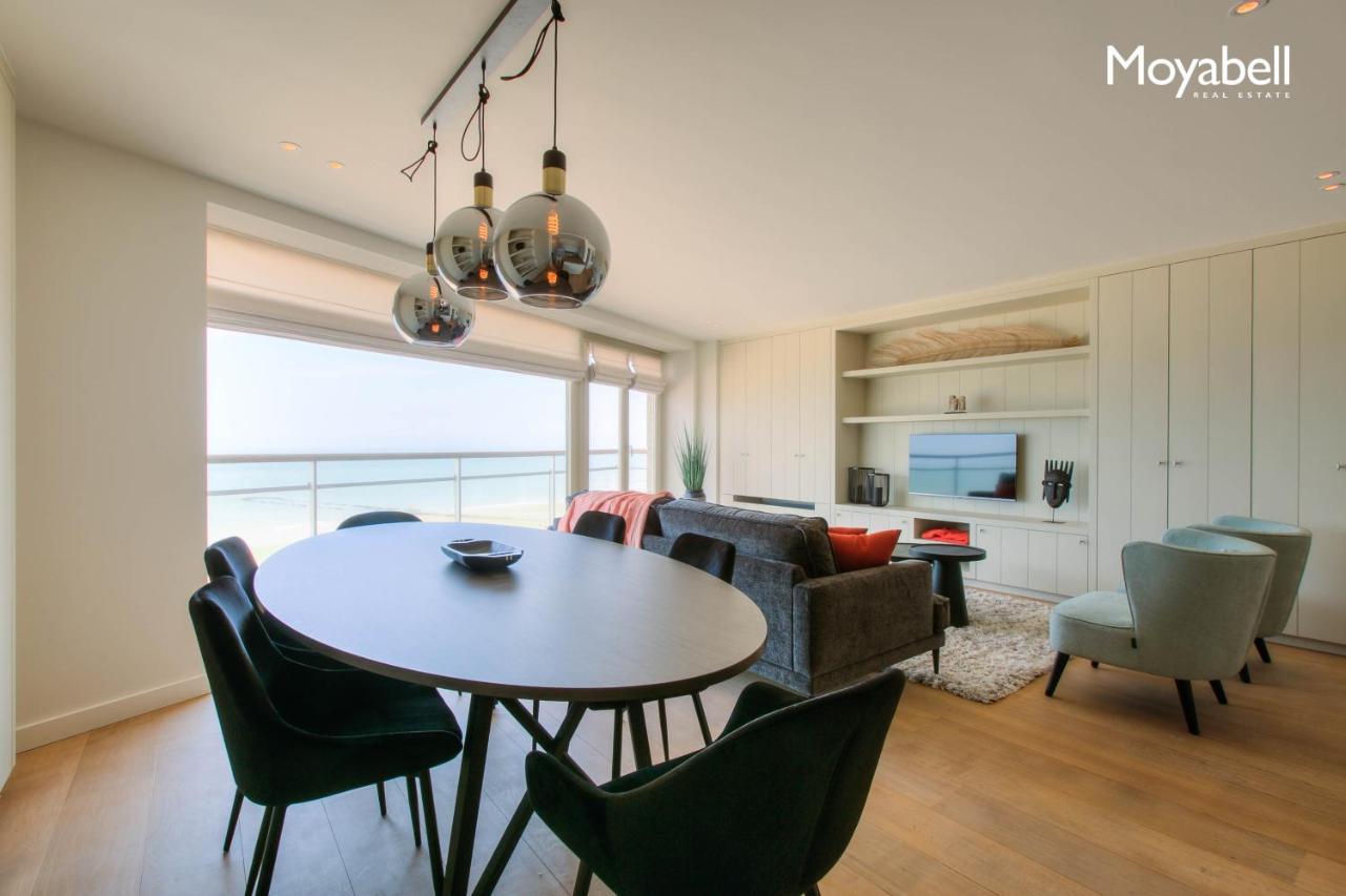 7E Verdiep Appartement Op De Zeedijk In Knokke Voor Max 6 Personen Kültér fotó