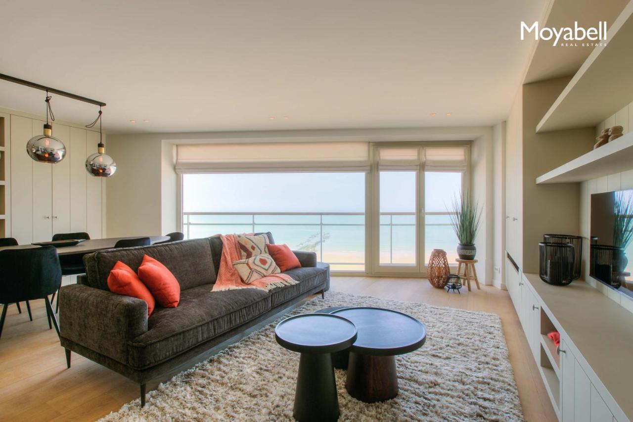 7E Verdiep Appartement Op De Zeedijk In Knokke Voor Max 6 Personen Kültér fotó