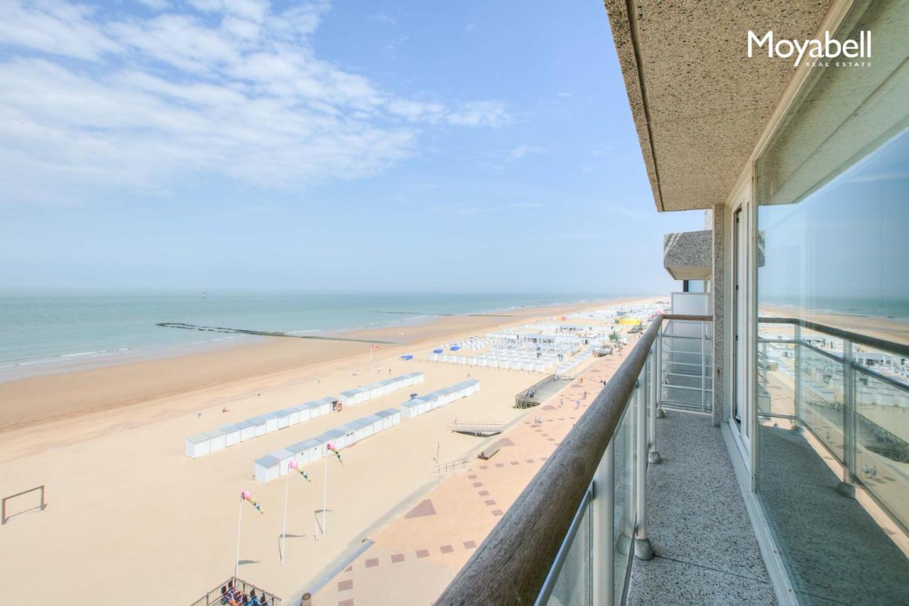 7E Verdiep Appartement Op De Zeedijk In Knokke Voor Max 6 Personen Kültér fotó