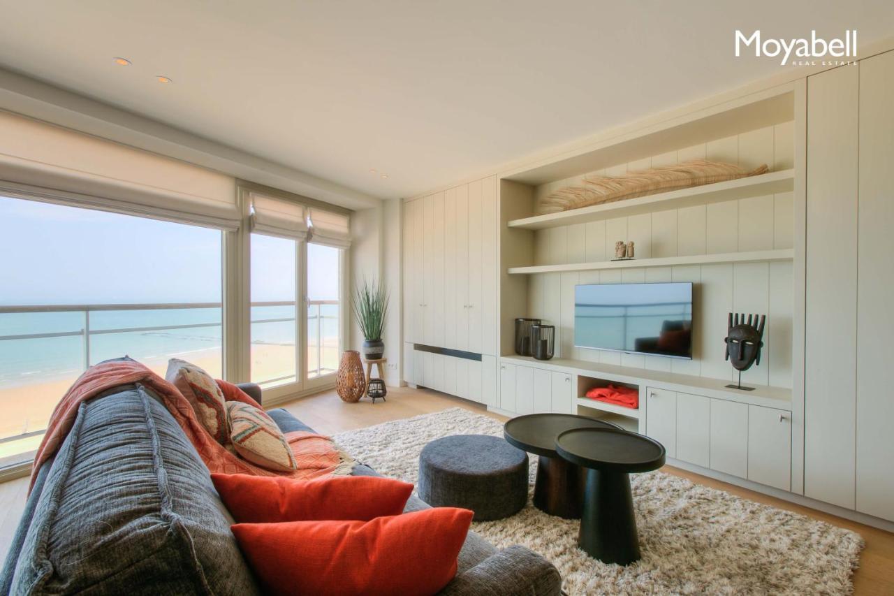 7E Verdiep Appartement Op De Zeedijk In Knokke Voor Max 6 Personen Kültér fotó